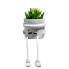 AEMYMTW Fake Potted Plants – Cute Artificial Succulents With Funny Ceramic Pot – Animated Hanging Plants Artificial Décor For Home And Office – Safe And Secure Packaging - 6.9 X 5.29 X 5.25 Inch