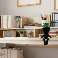 Succulents Plants Artificial For Room Decor, Fake Succulent With Human Shaped Pots, Aesthetic Plants For Desk Decor, Cute Fake Plants For Office Decor, Good Ideas For Gifts, Home Decorations 3PCS 10 Succulents Plants Artificial For Room Decor, Fake Succulent With Human Shaped Pots, Aesthetic Plants For Desk Decor, Cute Fake Plants For Office Decor, Good Ideas For Gifts, Home Decorations 3PCS -Nearly Natural Store 41700kHxWbL