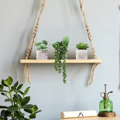 Set Of 3 Small Potted Succulents Plants Arrangement Decoration Assorted Green Fake Succulents Aloe In Rusitc Wooden Pots For Home Living Room Bathroom Table Windowsill Shelf Office Desk Indoor Decor -Nearly Natural Store 41A8oPraaKL