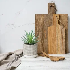 Kurrajong Farmhouse Faux Plant In Pot - 8" X 4.5" | Beautiful Faux Succulent Plant Decor | Artificial Succulent Plants | Faux Plants Indoors 7 Kurrajong Farmhouse Faux Plant In Pot - 8" X 4.5" | Beautiful Faux Succulent Plant Decor | Artificial Succulent Plants | Faux Plants Indoors -Nearly Natural Store 41DTerJGqxL