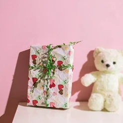 Naidiler 265 Ft Leaf Ribbon, Artificial Vines Leaves String Trim Ribbon Wild Jungle Botanical Greenery For Baby Shower Party Wedding Home Wreaths & DIY Craft -Nearly Natural Store 41DxCRhnLJL