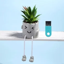 Iuuidu Artificial Potted Plant, Faux Succulent In Pot Emotional Cement Potted Plant Animated Artificial Succulents Decor For Home Living Room Bedroom And Office(Shy) 29 Iuuidu Artificial Potted Plant, Faux Succulent In Pot Emotional Cement Potted Plant Animated Artificial Succulents Decor For Home Living Room Bedroom And Office(Shy) -Nearly Natural Store 41F7iTdQwL. AC