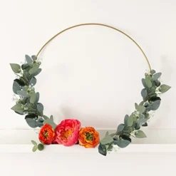 DEEMEI 22pcs Artificial Eucalyptus Stems Bulk Silver Dollar Leaves Eucalyptus Branches Greenery Decor(11.4" Tall) -Nearly Natural Store 41GzOhHHMdL