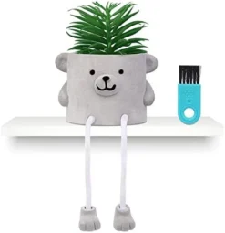 Iuuidu Artificial Potted Plant, Faux Succulent In Pot Emotional Cement Potted Plant Animated Artificial Succulents Decor For Home Living Room Bedroom And Office(Shy) 21 Iuuidu Artificial Potted Plant, Faux Succulent In Pot Emotional Cement Potted Plant Animated Artificial Succulents Decor For Home Living Room Bedroom And Office(Shy) -Nearly Natural Store 41PE7O26jXL. AC