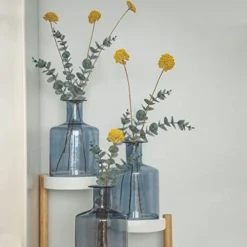 Tiyard 12pcs Eucalyptus Stems 18" Tall Artificial Eucalyptus Leaves Greenery Decor Faux Eucalyptus Real Touch For Wedding Bouquet Centerpiece Home Decor -Nearly Natural Store 41biX1IHPHL