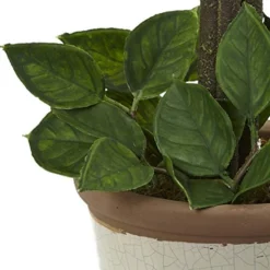 Nearly Natural Lemon Ball Arrangement Topiary, Yellow,19.5'' X 8.5'' X 8.75'' - 4865 -Nearly Natural Store 41jTv9EOTxL