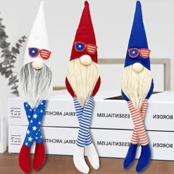 ZTML MS Succulents Air Plants Gnomes, 2Pcs Mr And Mrs Handmade Green Plants Gnomes Plush With Slender Leaves For Plant Stand Indoor Decor, Swedish Plush For Summer Living Room Office Desk Decor -Nearly Natural Store 51IC9qu0dcL. AC