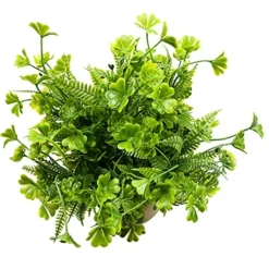 Svenee Fake Four Leaf Clover Plants For Bathroom Home Office Desk Decor, Small Artificial Faux Greenery For Farmhouse Decorations (1) -Nearly Natural Store 51IkzJJG4GS