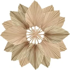 Nuanchu Natural Dried Palm Leaves Boho Palm Leaves Decor Heart Round Shape Palm Fans Tropical Palm Leaves Decoration Dried Palm Leaves Decor For Holidays Weddings Party Kitchen (Heart Shape, 9) 18 Nuanchu Natural Dried Palm Leaves Boho Palm Leaves Decor Heart Round Shape Palm Fans Tropical Palm Leaves Decoration Dried Palm Leaves Decor For Holidays Weddings Party Kitchen (Heart Shape, 9) -Nearly Natural Store 51NXDjX44yL. AC
