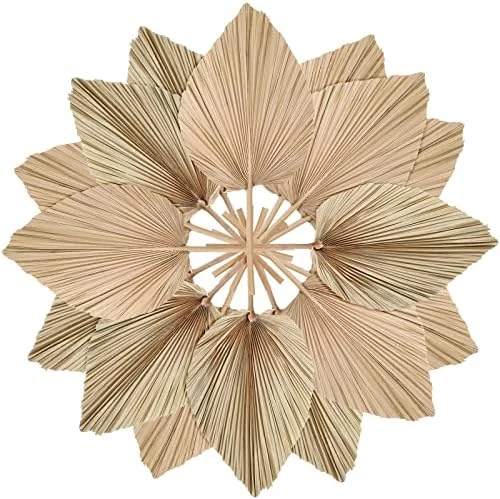 Nuanchu Natural Dried Palm Leaves Boho Palm Leaves Decor Heart Round Shape Palm Fans Tropical Palm Leaves Decoration Dried Palm Leaves Decor For Holidays Weddings Party Kitchen (Heart Shape, 9) 8 Nuanchu Natural Dried Palm Leaves Boho Palm Leaves Decor Heart Round Shape Palm Fans Tropical Palm Leaves Decoration Dried Palm Leaves Decor For Holidays Weddings Party Kitchen (Heart Shape, 9) - Image 8