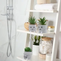 Creative Succulent Plants Potted, Mini Artificial Decorative Potted Plants With Grey Pots - Set Of 3 10 Creative Succulent Plants Potted, Mini Artificial Decorative Potted Plants With Grey Pots - Set Of 3 -Nearly Natural Store 51RVe7o2HnL