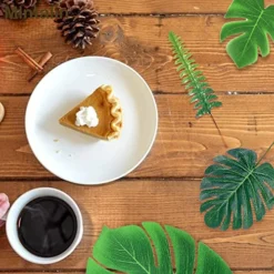 92pcs Palm Leaves Artificial Plant Kit Fake Leaves Jungle Party Decorations Monstera Deliciosa Faux Palm Fronds Tropical Plants Greenery Hawaiian Luau Party Supplies Wedding Decor Beach Theme -Nearly Natural Store 51Se4MfZtBL