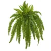 Nearly Natural 35” Boston Fern Artificial (Set Of 2) Silk Plants Green