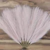 Efolki 7 PCS Artificial Faux Pampas Grass Farmhouse Boho Decor 17" Small-tall Pompous Grass,bedroom Living Room Decor,kitchen Home Office Decor, Vase Filler Fake Grass Flowers Plants,fall Spring Decor