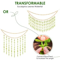 Heemlaxie Macrame Boho Wall Hanging Decor Woven Tapestry Wedding Christmas Backdrop Decoration For Home Apartment Nursery Bedroom Dorm Room (white) -Nearly Natural Store 51ltAjdWuLL