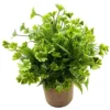 Svenee Fake Four Leaf Clover Plants For Bathroom Home Office Desk Decor, Small Artificial Faux Greenery For Farmhouse Decorations (1)