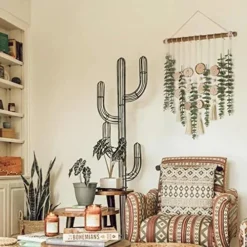 Bathroom Decor Artificial Eucalyptus Hanging Wall Decor Fake Eucalyptus Greenery Leaves Stems Wall Hanging Plants On 16.5 Inch Wooden Stick Boho Rustic Farmhouse Decor For Bedroom Kitchen Dining Room -Nearly Natural Store 51syMHaiKcL