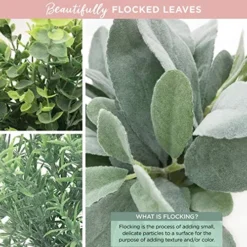 KOYAIRE Motivational Desk Plant Set Of 3 - Rose Gold Desk Accessories For Women Office - Rose Gold Decor And Home Office Accessories - Small Fake Plants - Desk Decorations For Women Office Decor -Nearly Natural Store 51vRoHEm8cL