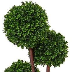 Nearly Natural 5486 Boxwood Topiary Artificial Tree UV Resistant, Green -Nearly Natural Store 61CD3WHsl9S