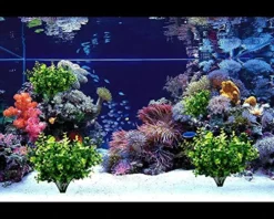 TEMCHY 24 Bundles Outdoor Artificial Boxwood Stems Faux Plants Shrubs, Fake UV Resistant Greenery Foliage Spring For Farmhouse, Home, Garden, Office, Patio, Wedding Decor -Nearly Natural Store 61MZu3mUhsL