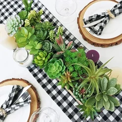 Winlyn 20 Pcs Assorted Artificial Succulents Plants Unpotted Small Green Cactus Echeveria Air Plant Picks Fake Succulents Bulk For Succulent Garden Wreath Floral Arrangement Indoor Outdoor Home Decor -Nearly Natural Store 61yM3JAhl4L